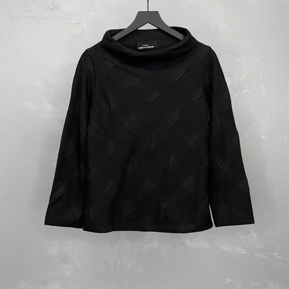 Tricot Comme Des Garçons 1998 Wool Blend Double-L… - image 1